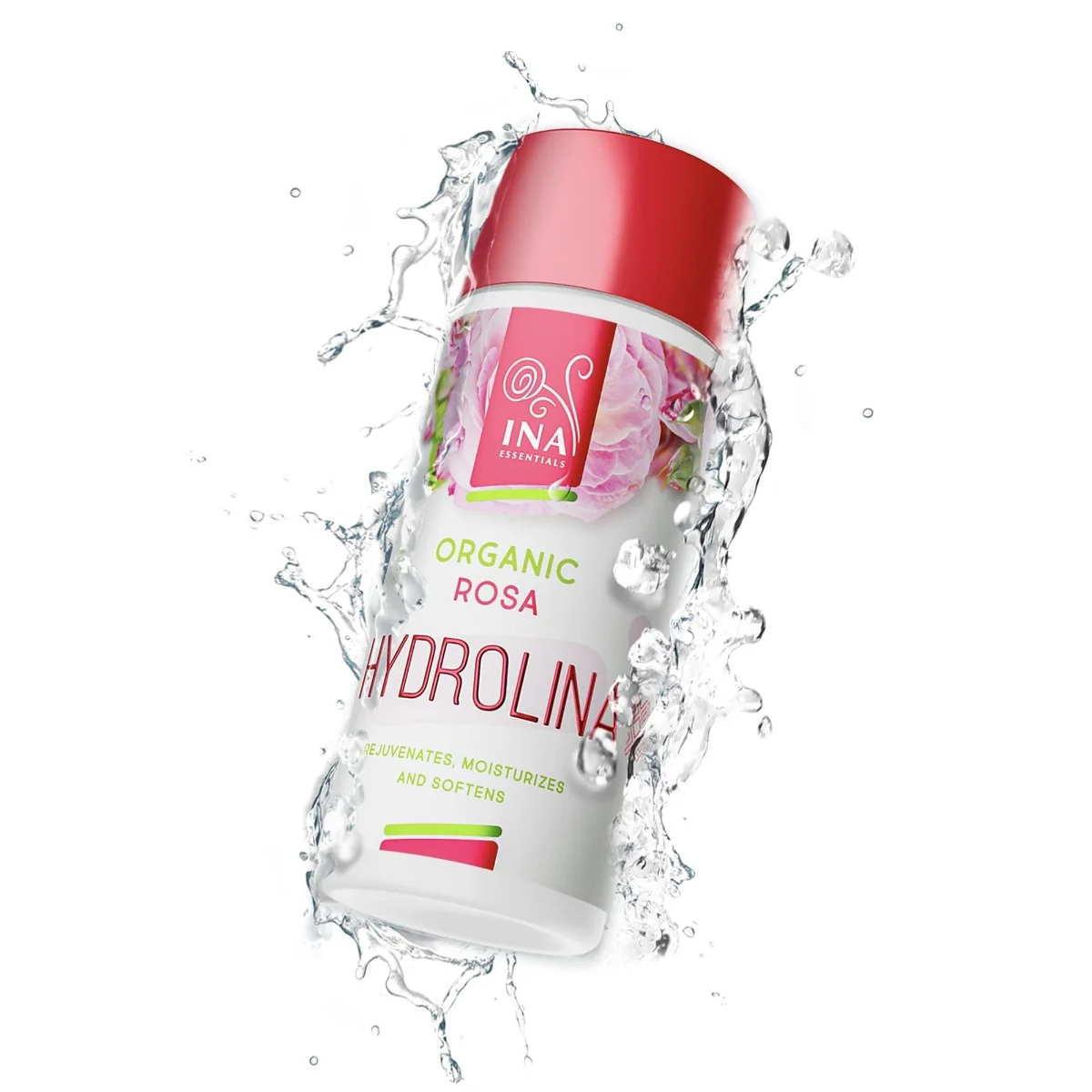 InaEssentials Hydrolina Organická růžová voda BIO 150 ml