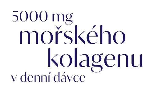 5 000 mg mořského kolagenu v denní dávce