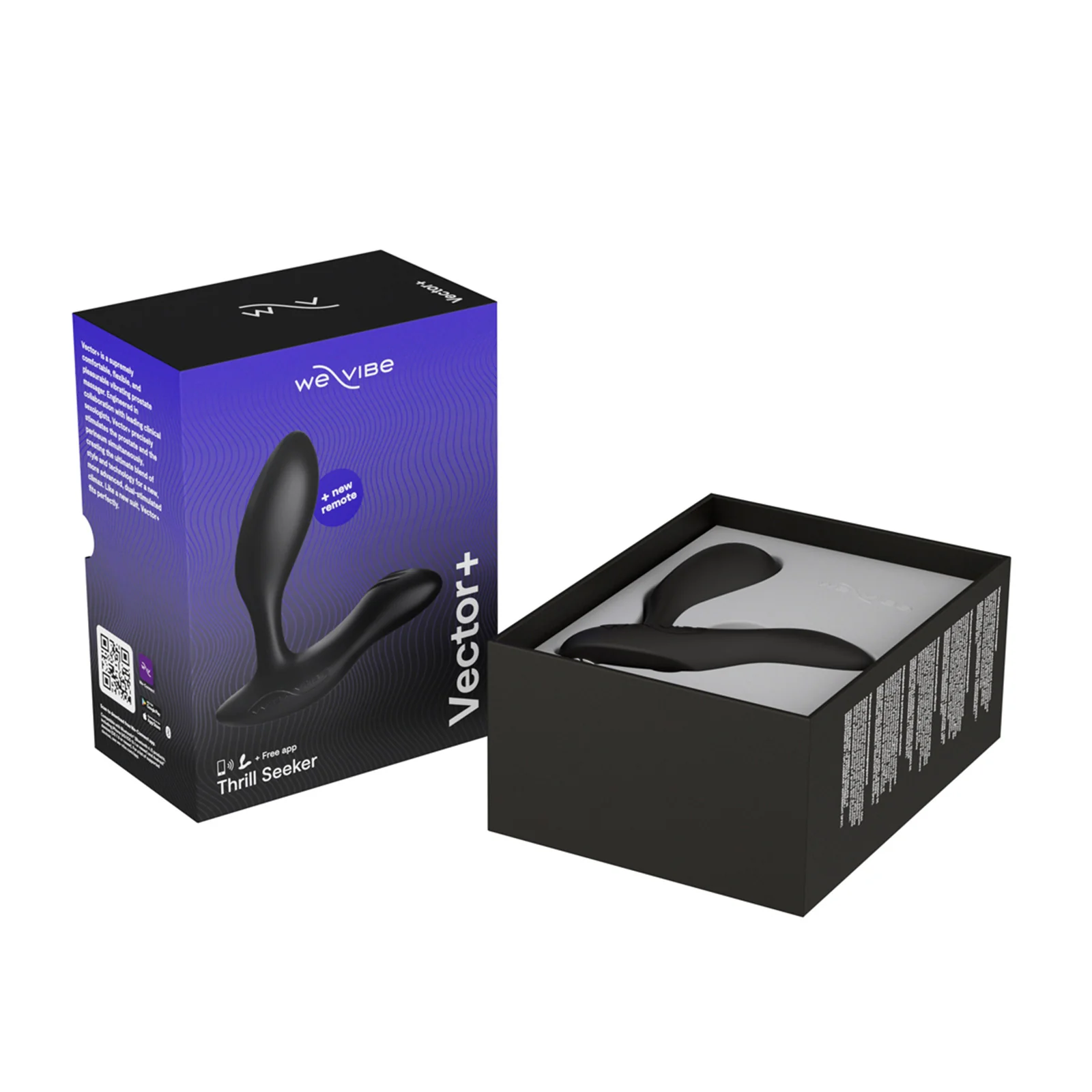 We-Vibe Stimulátor prostaty - Vector+ black