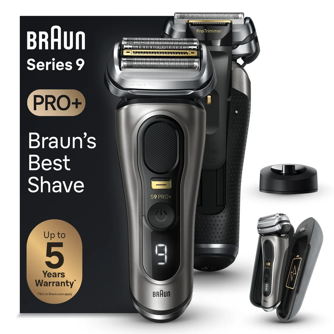 Braun Series 9 PRO+ 9525s pánský holicí strojek grey