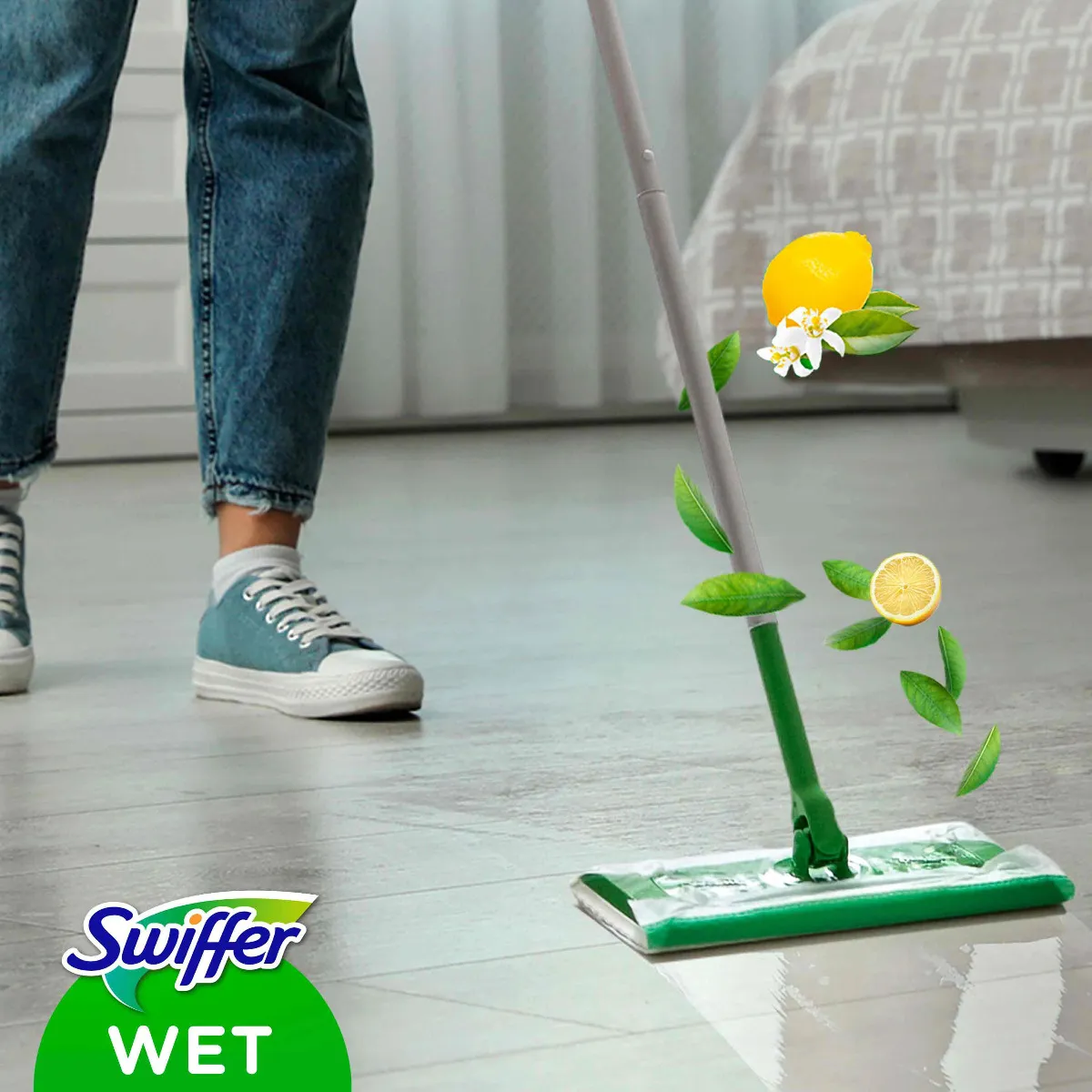 Swiffer Sweeper Ubrousky na podlahu citrus 20 ks