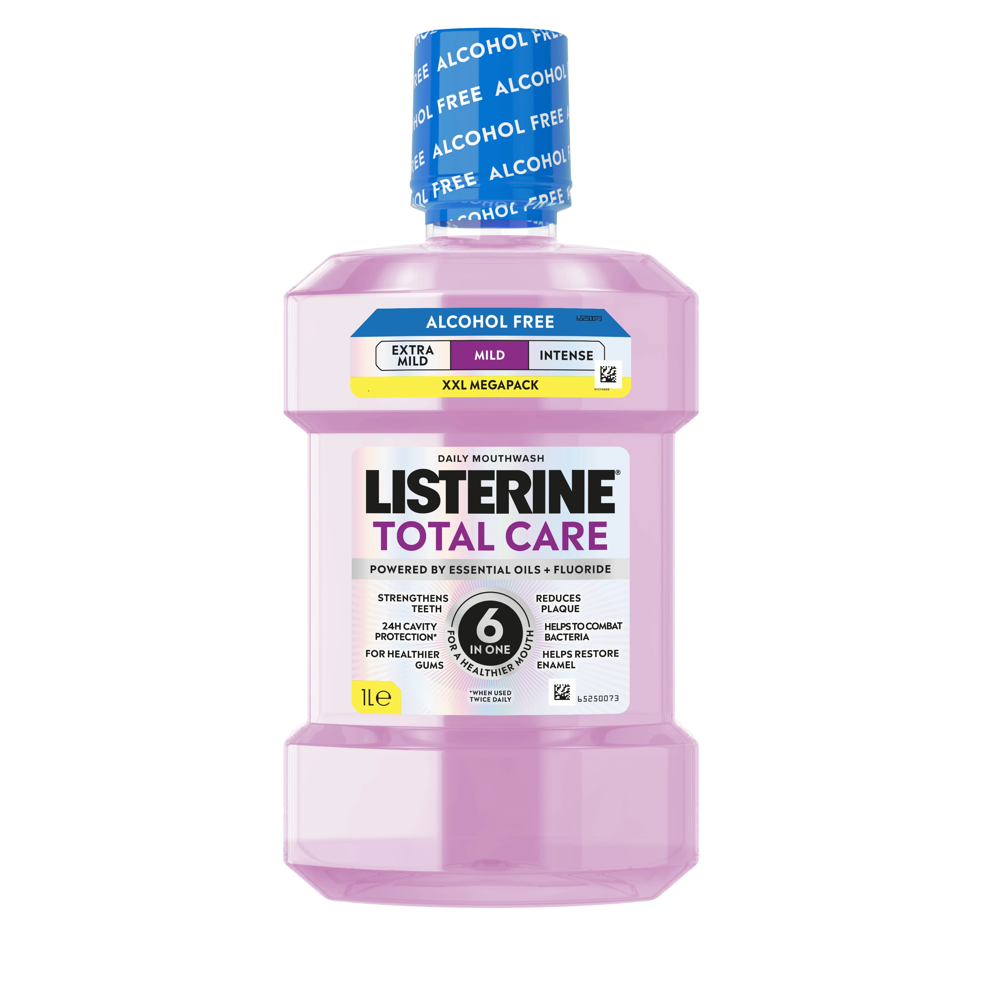 Listerine Total Care Mild bez alkoholu ústní voda 1 l