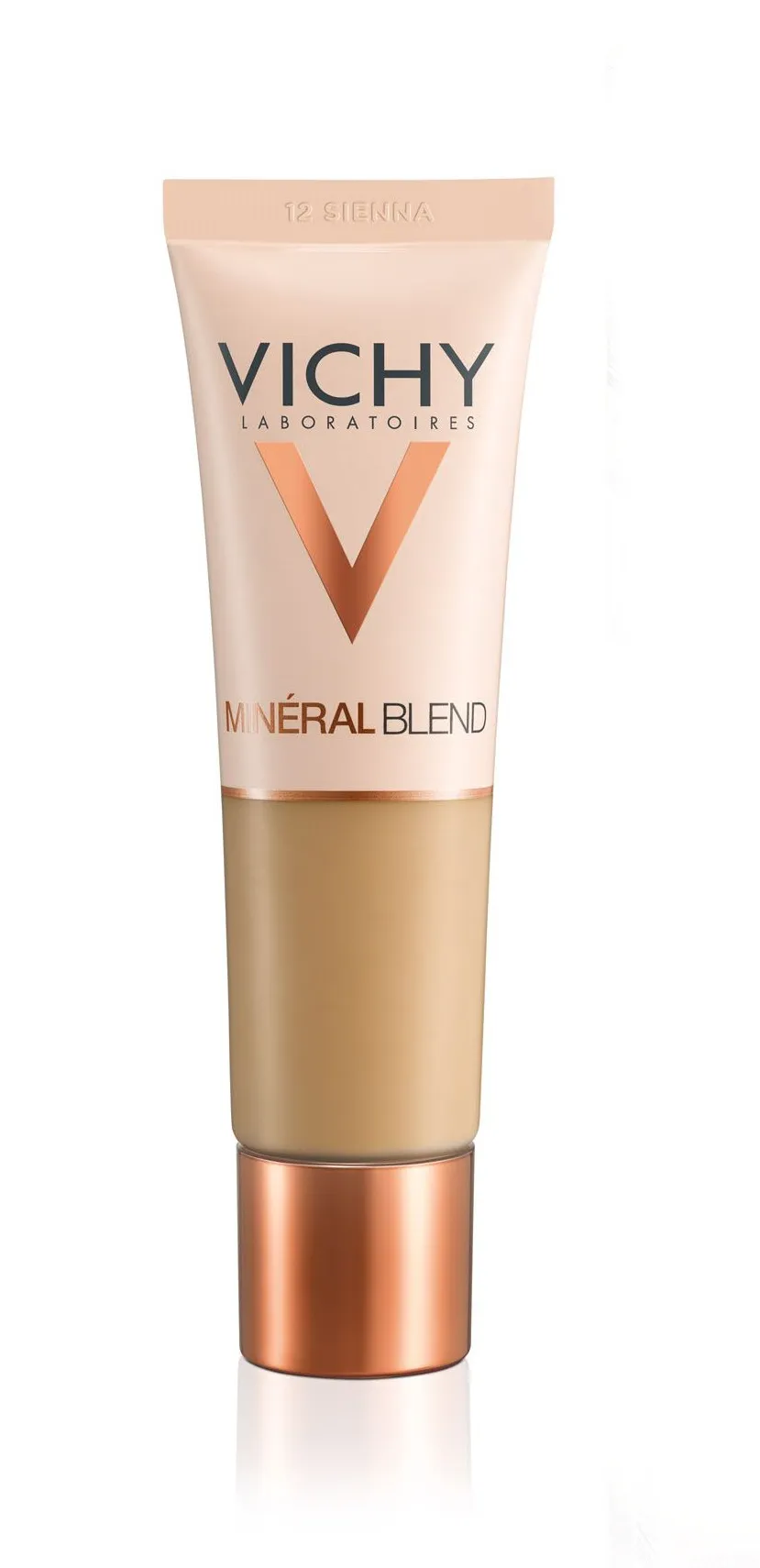 Vichy Minéral Blend odstín 12 Sienna hydratační make-up 30 ml