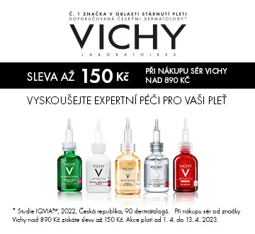 Vichy SLEVA 150 Kč  (duben 2023) 