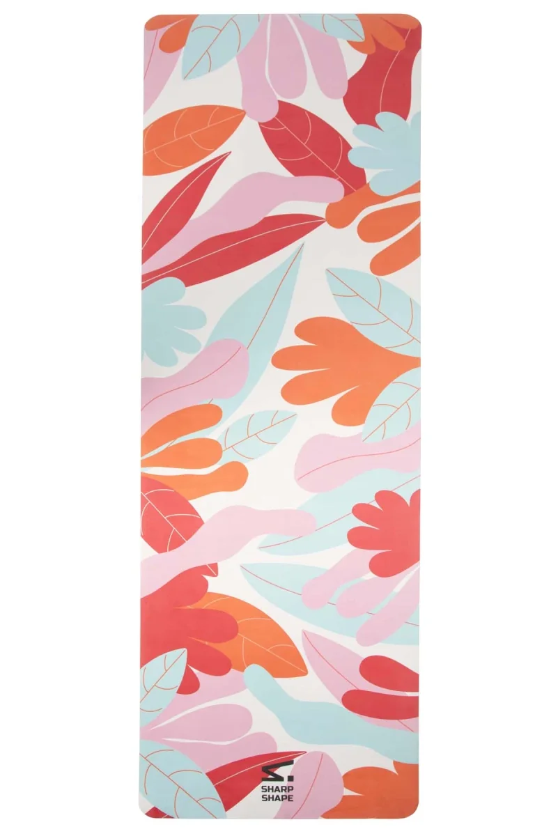 SharpShape Podložka na jógu ECO MAT FLOWERS