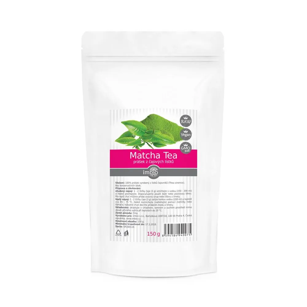 Imbio Matcha zelený čaj 150 g