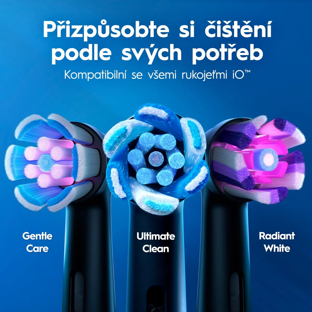 Oral-B iO 2 Duo + cestovní pouzdro elektrické zubní kartáčky černý + lesní zelená