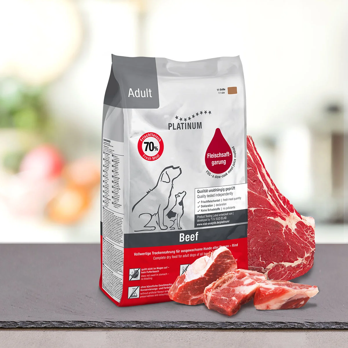 Platinum Adult Beef - Hovězí 1,5 kg