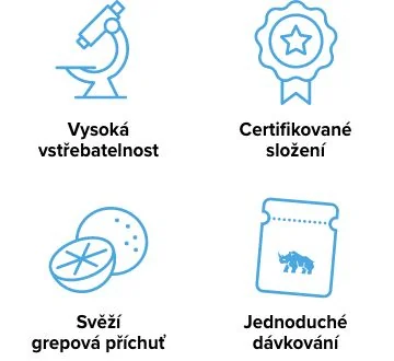 Kloubus. Vysoká vstřebatelnost. Certifikované složení. Svěží grepová příchuť. Jednoduché dávkování. Kloubus. Vysoká vstřebatelnost. Certifikované složení. Svěží grepová příchuť. Jednoduché dávkování.
