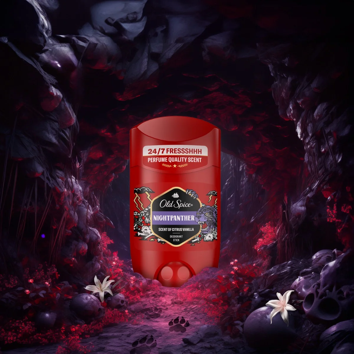 Old Spice NightPanther Pánský tuhý deodorant 65 ml