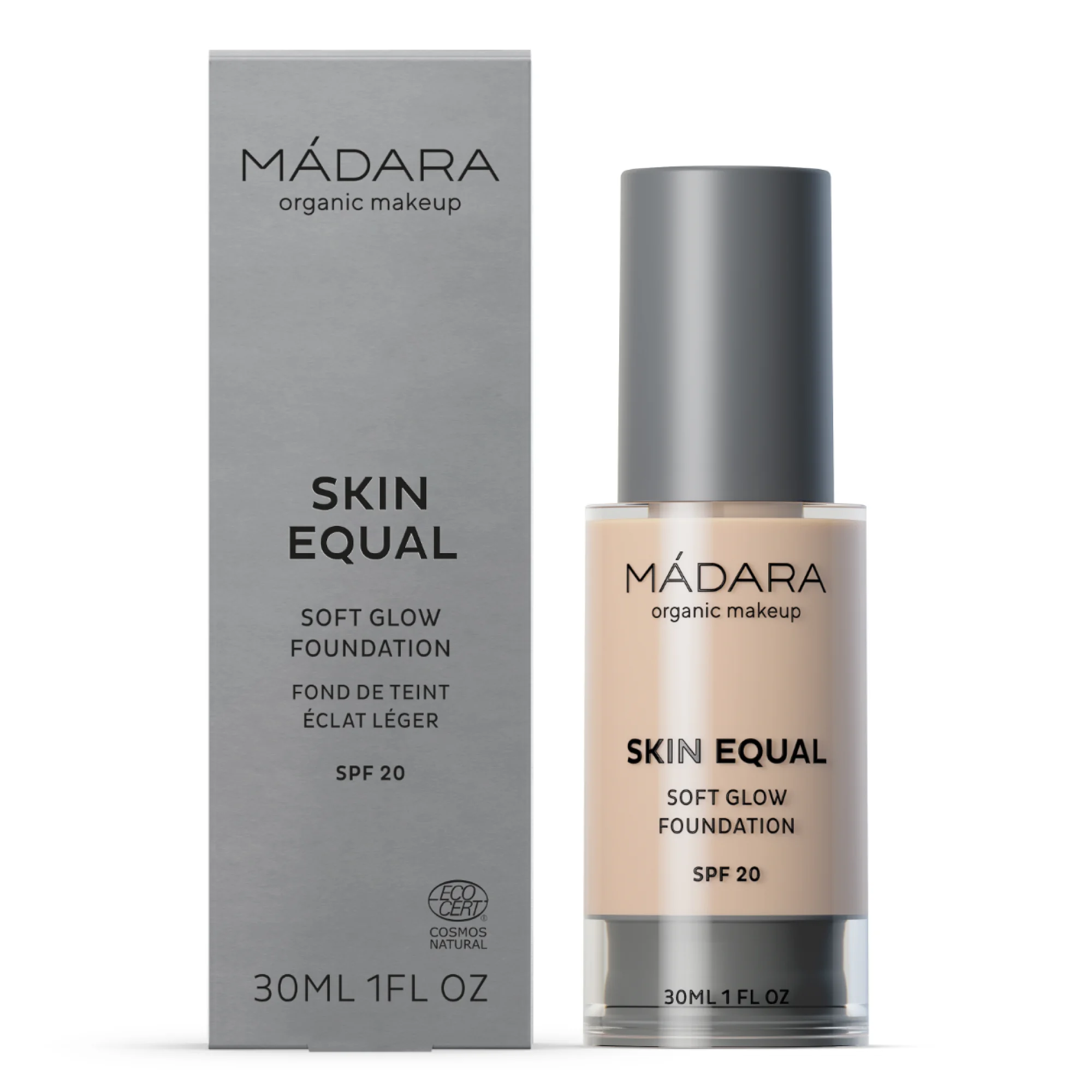 MÁDARA Skin Equal Soft glow SPF 20 make-up 30 ml Porcelain