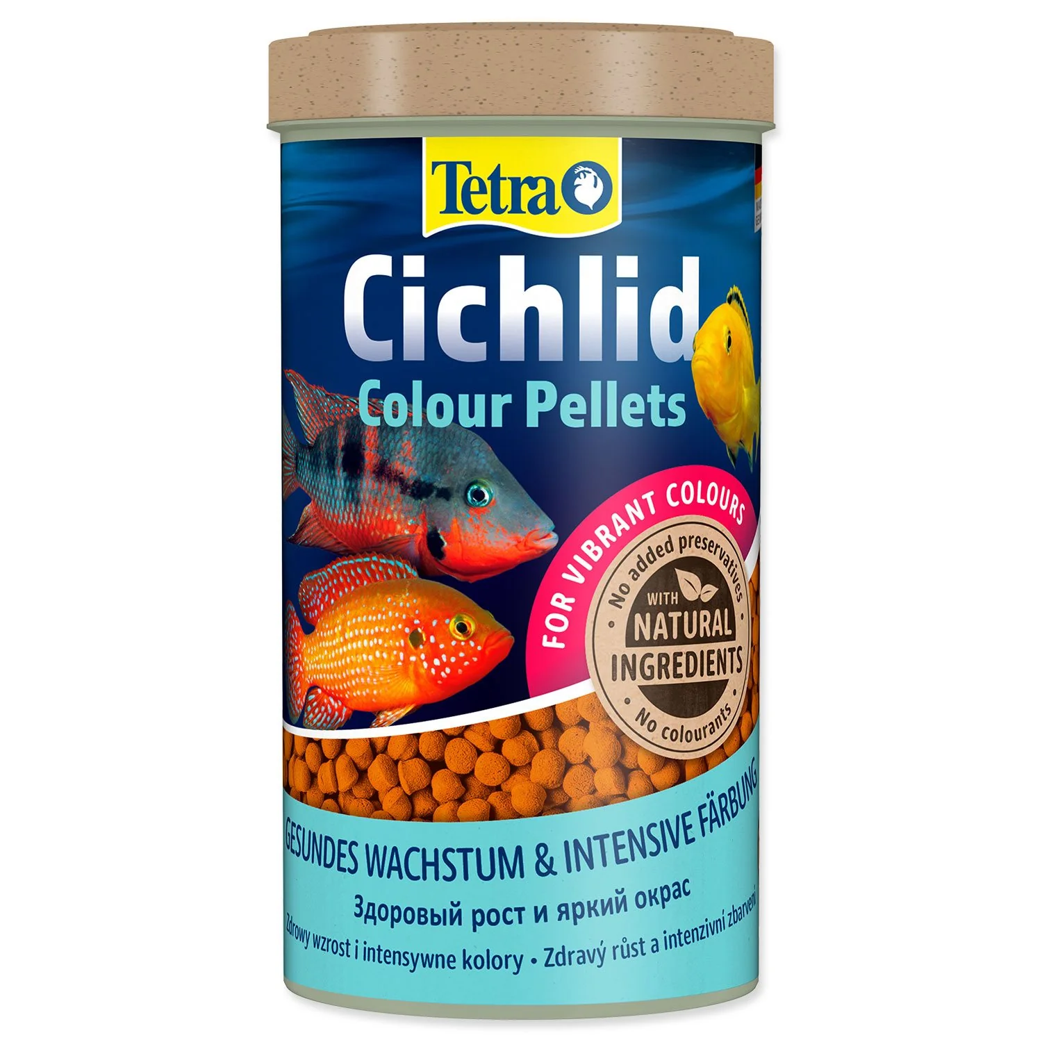 TETRA Krmivo Cichlid Colour Pellets 500ml