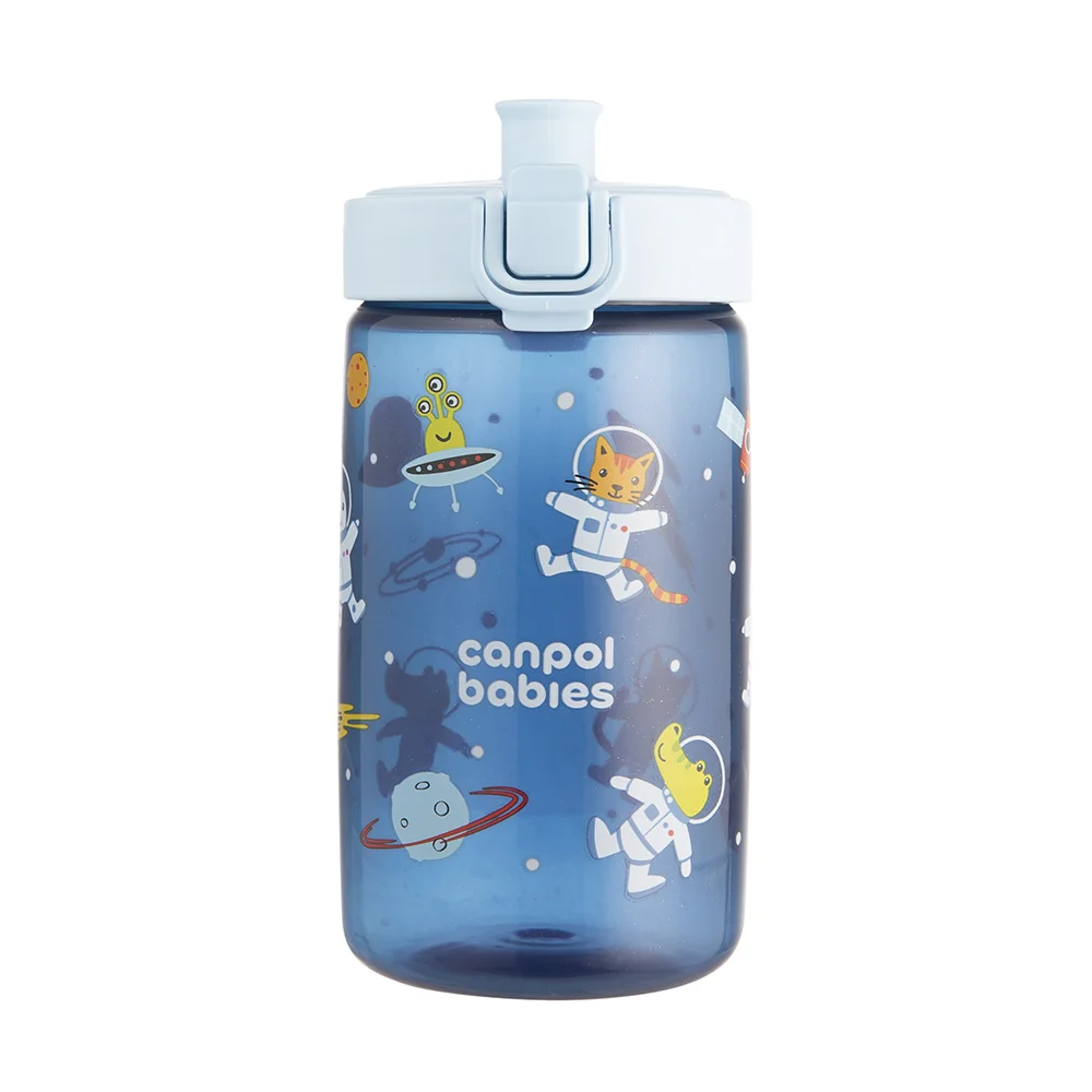 Canpol babies Láhev na vodu pro děti Junior 2,5l+ 400 ml 1 ks modrá
