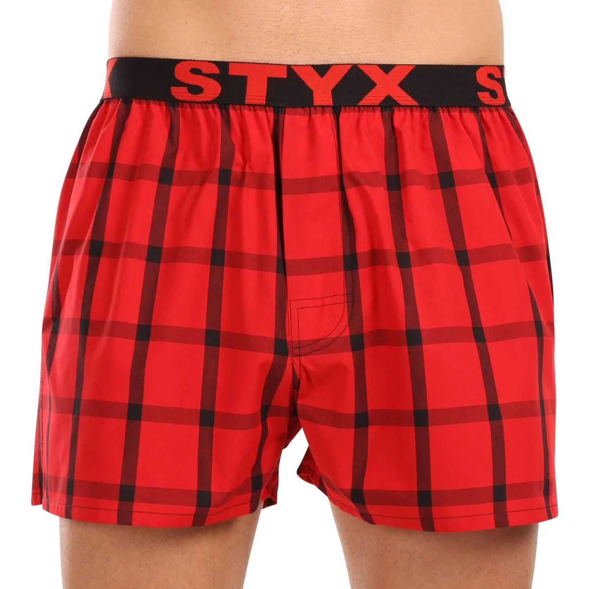 Styx 3PACK pánské trenky sportovní guma vícebarevné (3B103133) XL