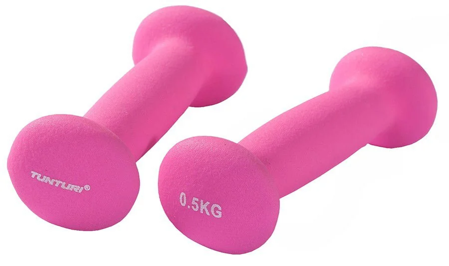 Tunturi Činky neoprén varianta 2 x 1,0 kg