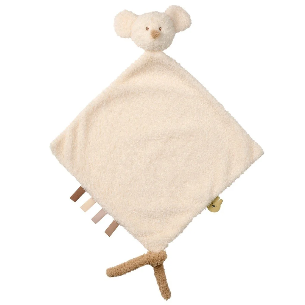 Nattou Mazlíček plyšový maxi Teddy myš 28 x 28 cm, 0m+