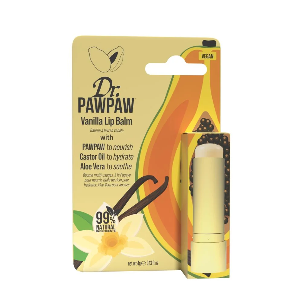 Dr. PAWPAW Twist Up Vanilka balzám na rty 4 g