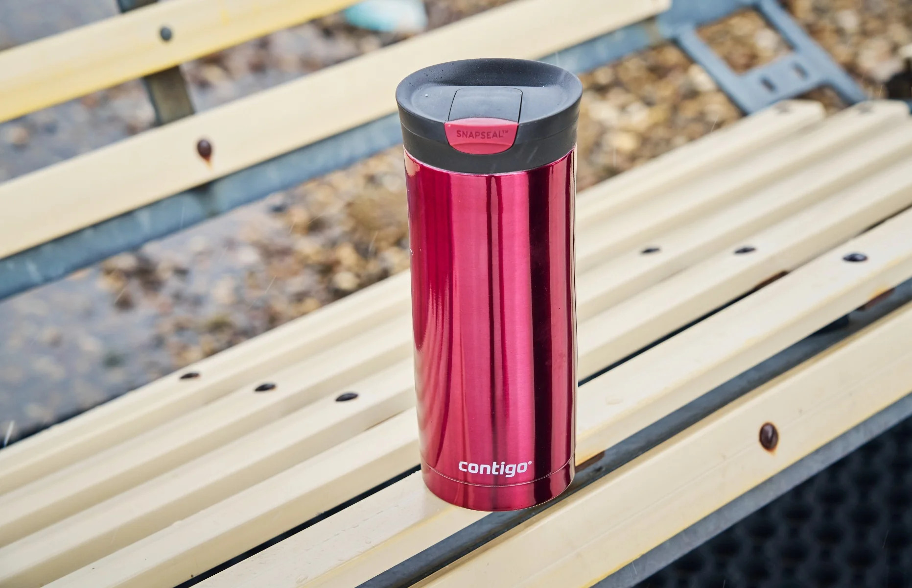Contigo Termoláhev Huron Vivacious červená 470 ml