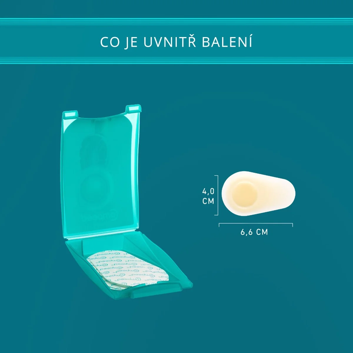 Compeed Náplast na puchýře chodidlo 5 ks