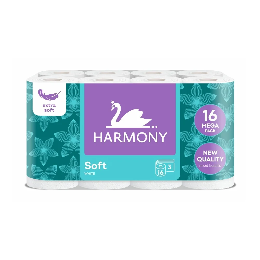 Harmony Soft toaletní papír 16 rolí