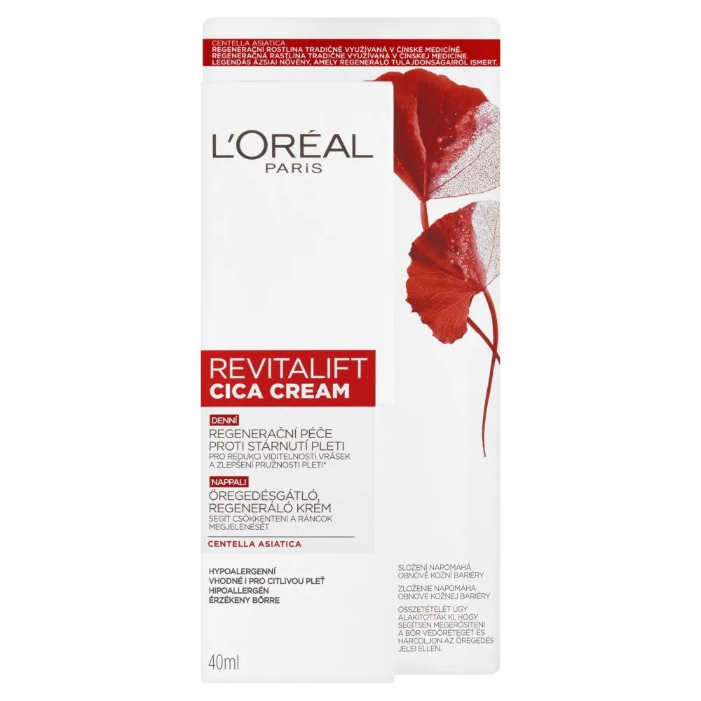 Loréal paris Revitalift Cica Cream denní krém proti vráskám 40 ml