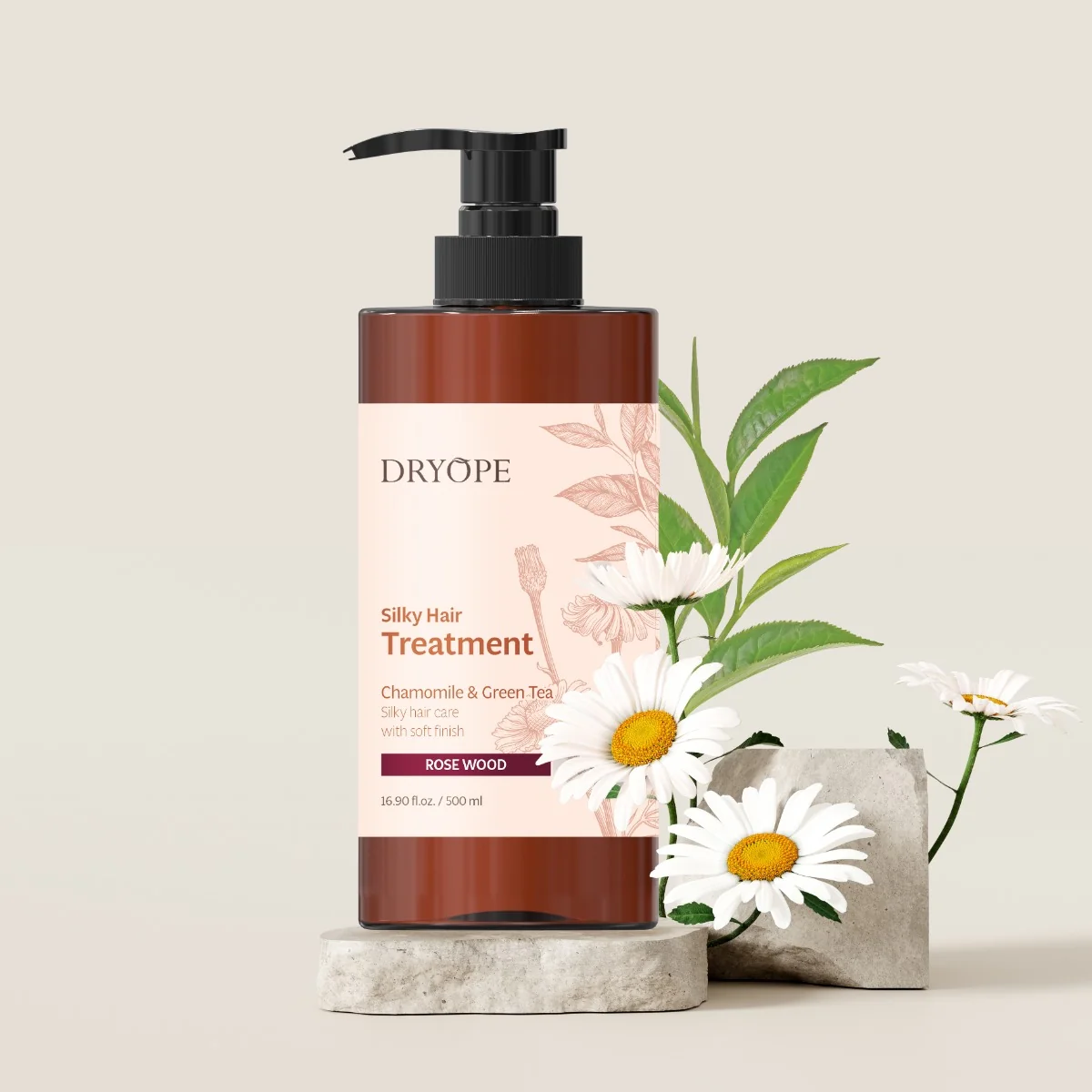 DRYOPE Rose Wood intenzivní pečující kúra na vlasy 500 ml