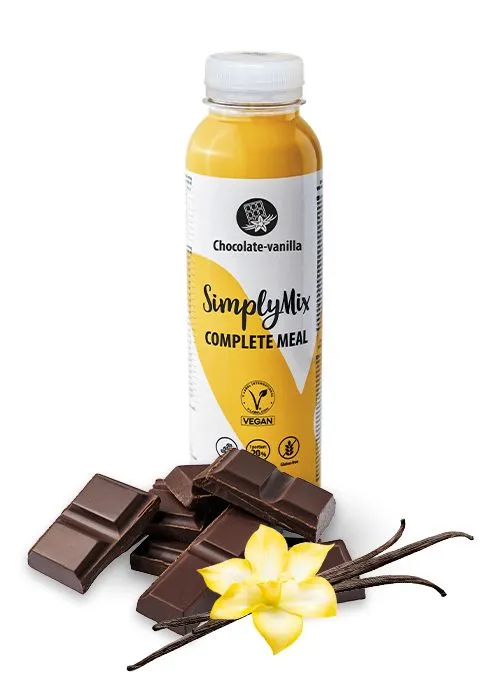 SimplyMix Ready to drink čokoláda a vanilka 400 ml