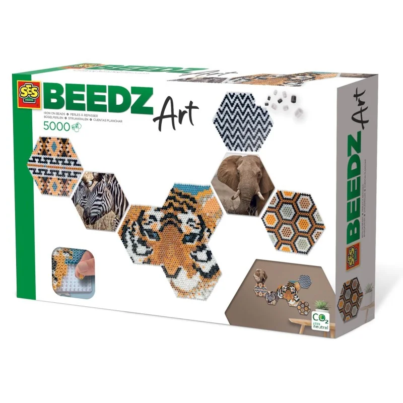 Alltoys Kreativní korálková sada Hex Safari