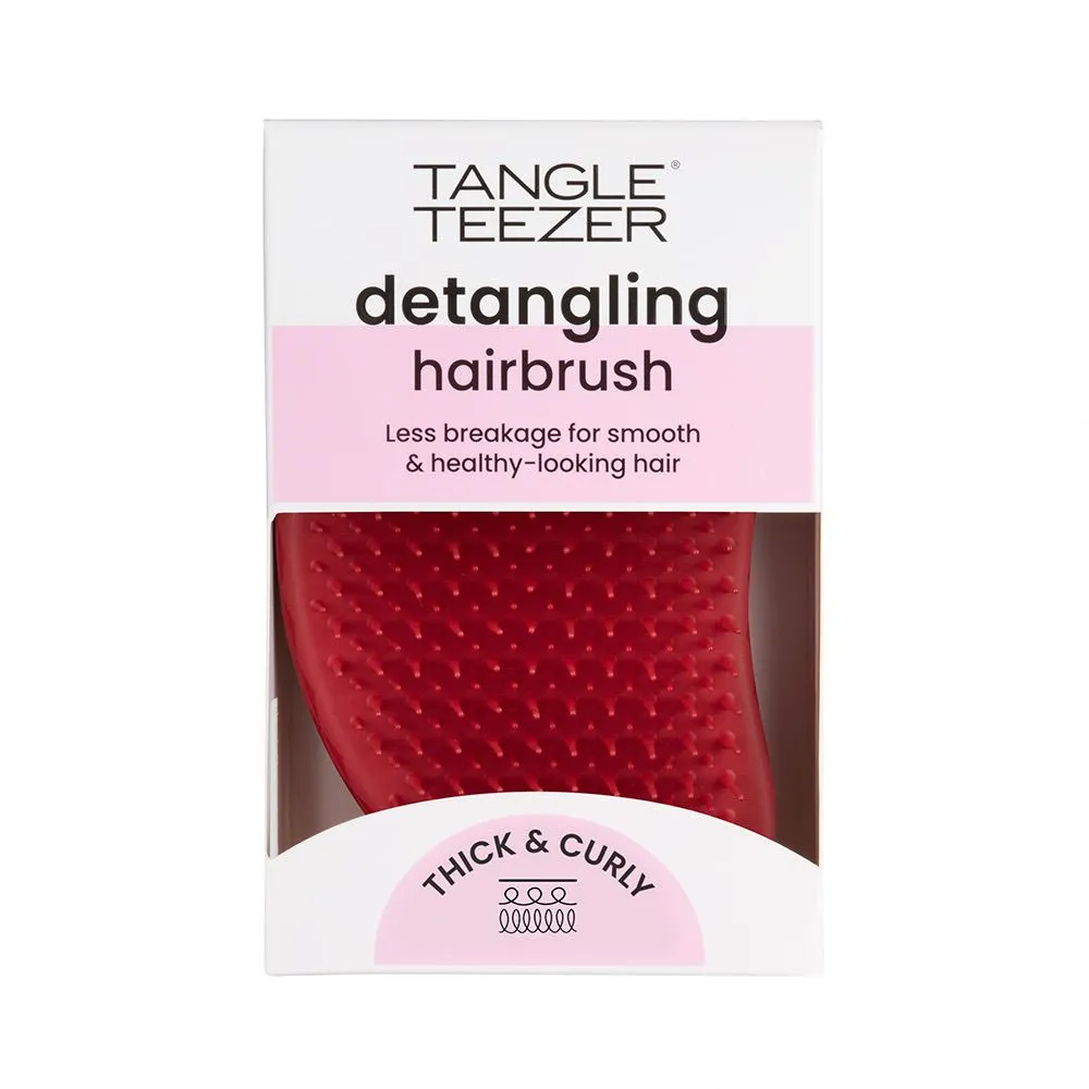 Tangle Teezer Thick & Curly Salsa Red kartáč na vlasy