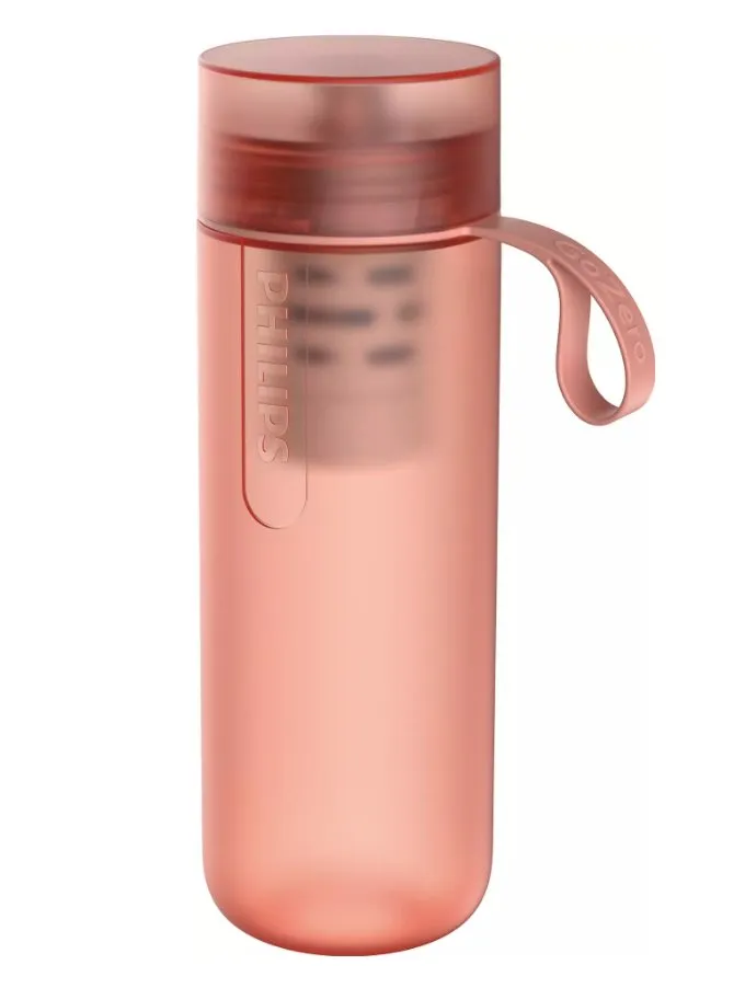 Philips GoZero Fitness Filtrační lahev 590 ml red pink