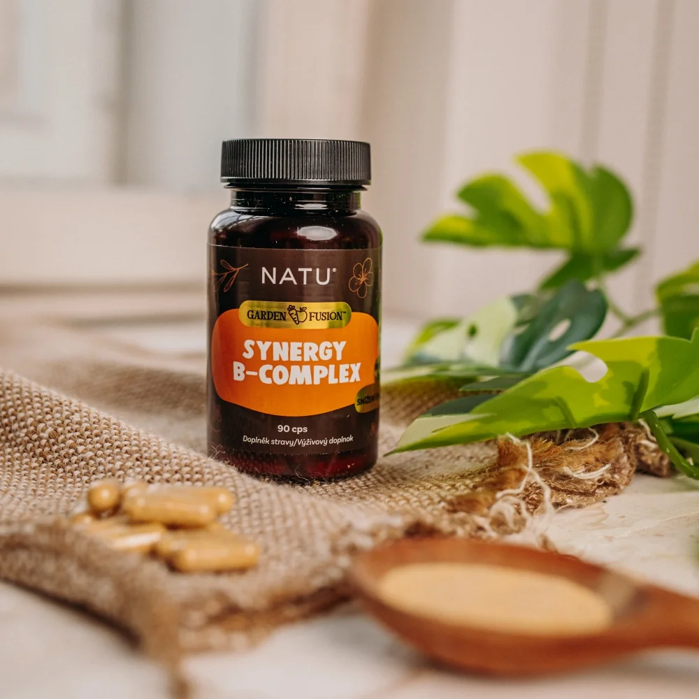 NATU Garden Fusion Synergy B-Complex 90 kapslí