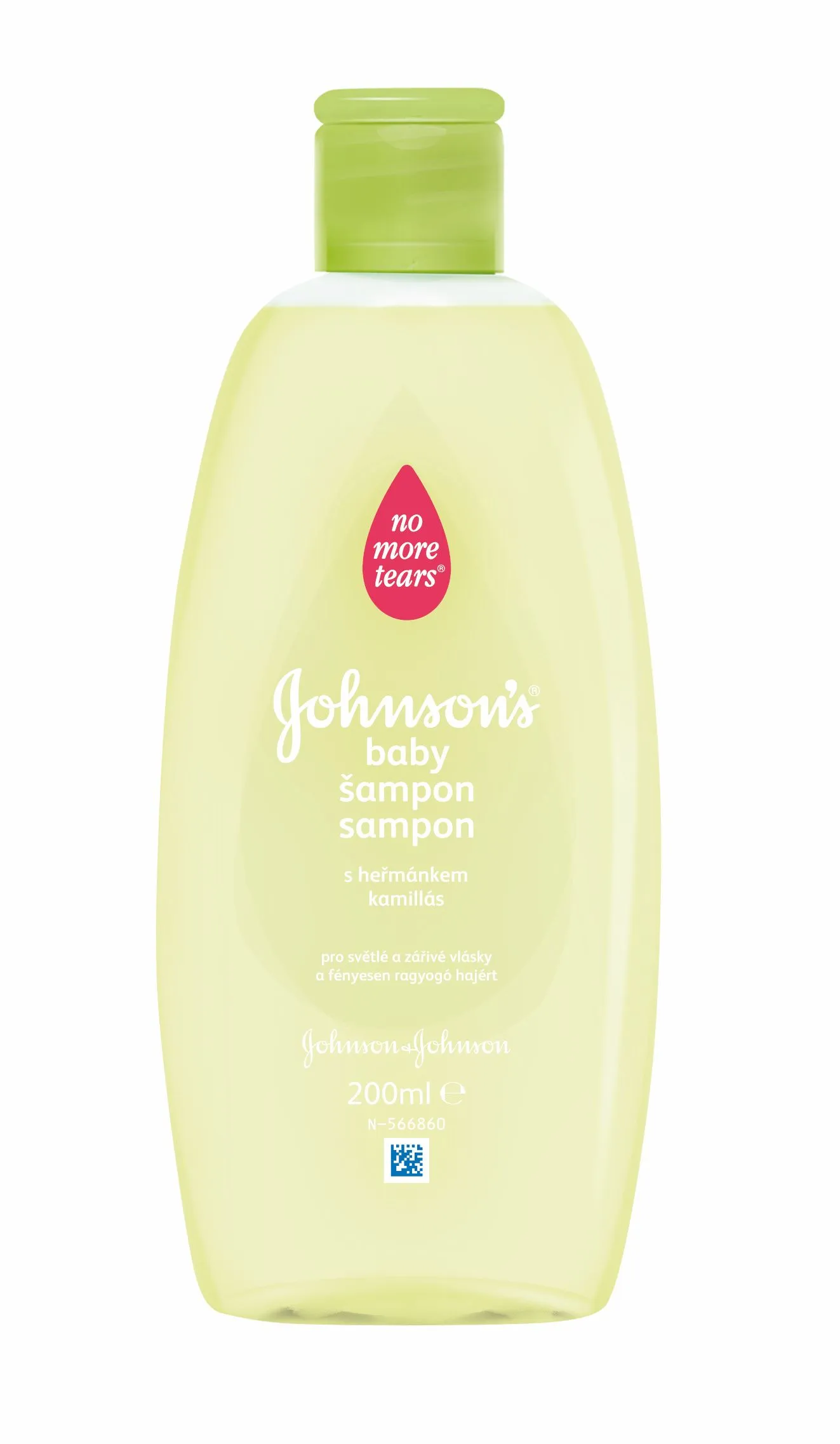 JOHNSON’S® Baby šampon s heřmánkem 200ml