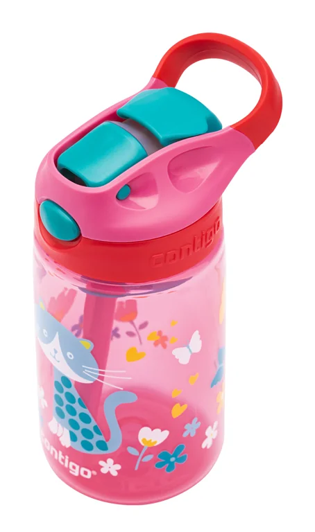 Contigo Dětská láhev Gizmo Flip Cherry Cat růžová 420 ml