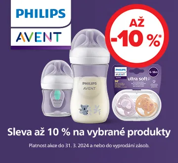 Philips Avent až 10% (březen 2024)