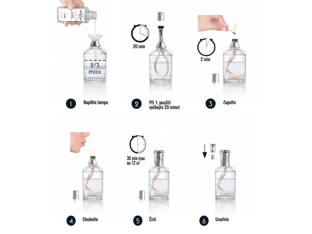 Maison Berger Paris Náplň do katalytické lampy Neutrální čisticí směs 500 ml