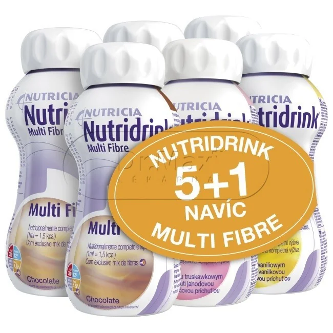 Nutridrink Multi Fibre balíček 5+1