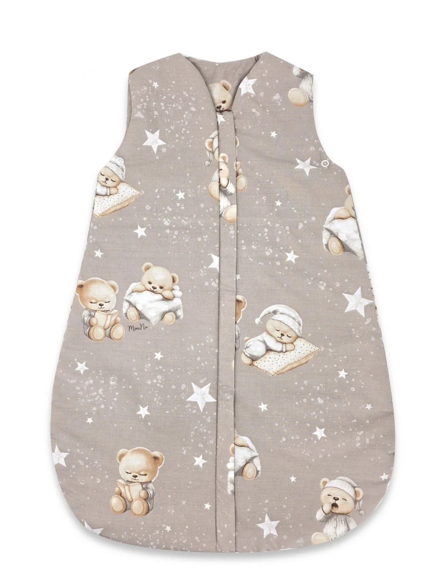Miminu Letní spací pytel pro miminko 74 cm 0.5 TOG –  Sladké sny béžové
