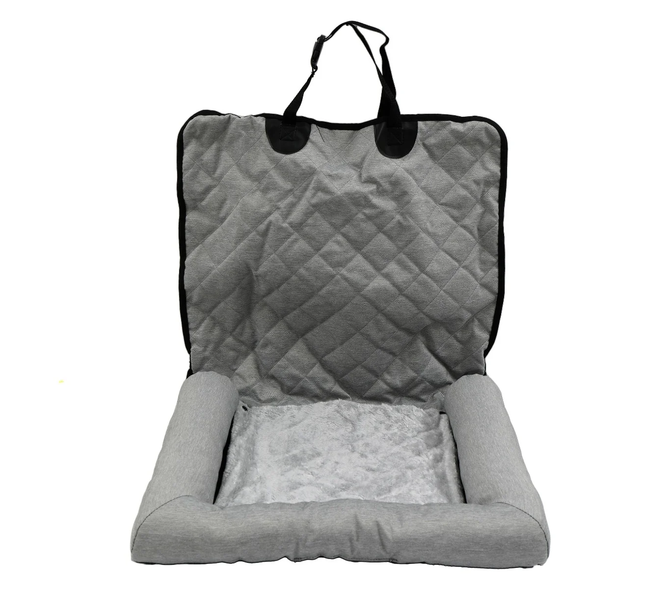 Sifcon Cestovní pelíšek pro psy do auta 60x58 cm šedá