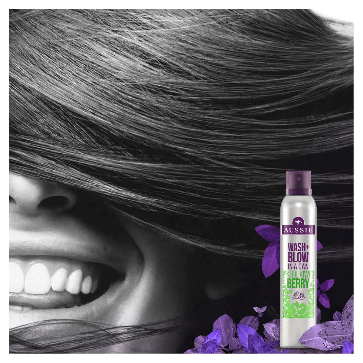 Aussie Wash + Blow Boost Me Up! suchý šampon 180 ml