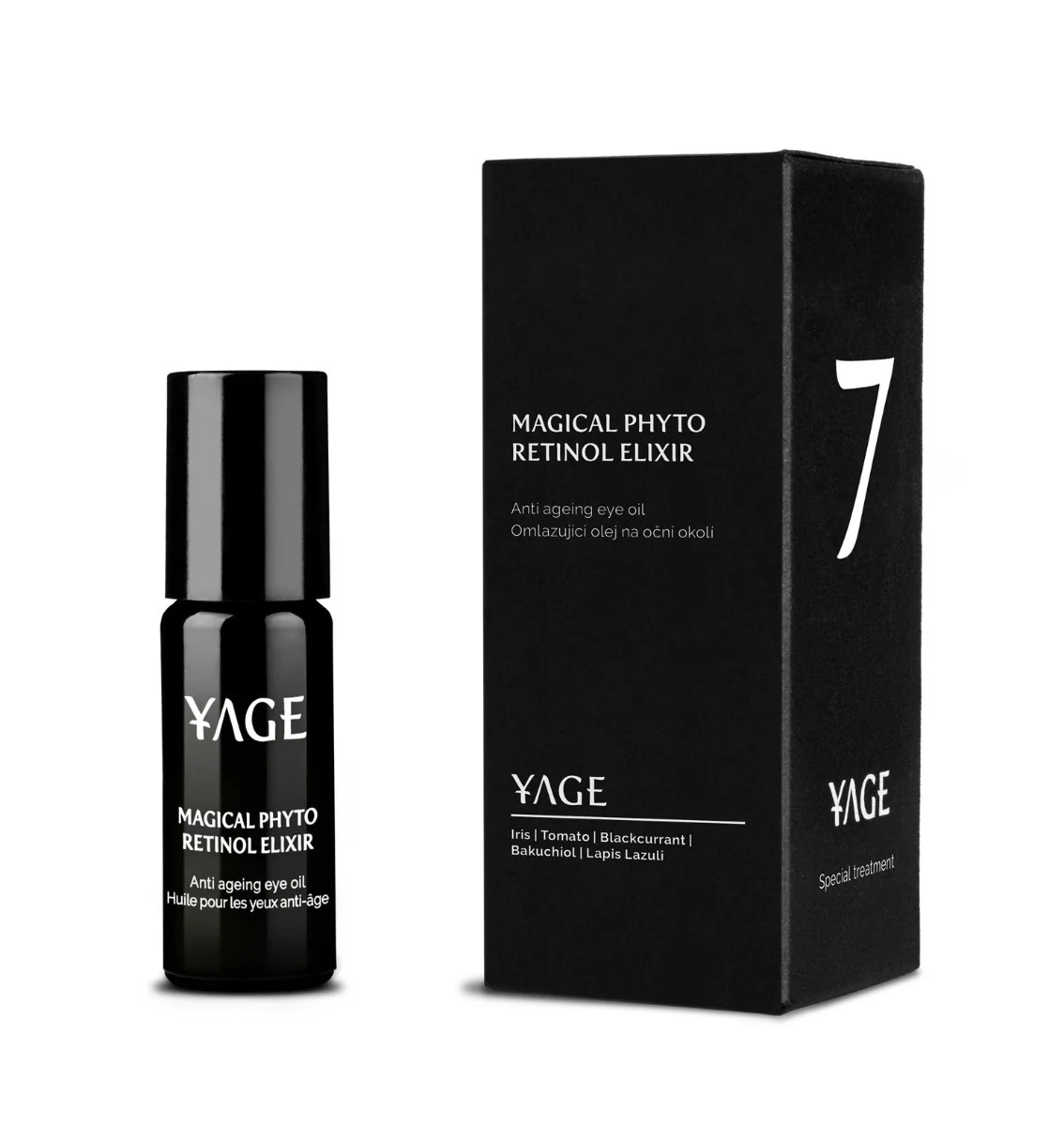 YAGE Magical Phyto Retinol Elixir omlazující olej na oční okolí 10 ml