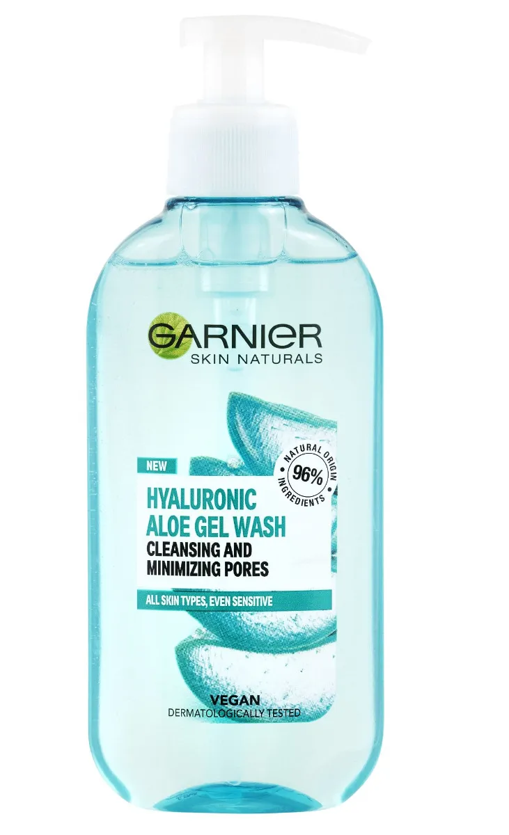 Garnier Skin Naturals Hyaluronic Aloe čisticí gel 200 ml
