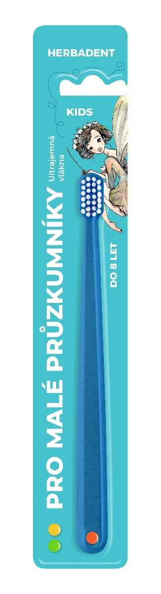 Herbadent KIDS dětský kartáček na zuby velmi jemný 1 ks