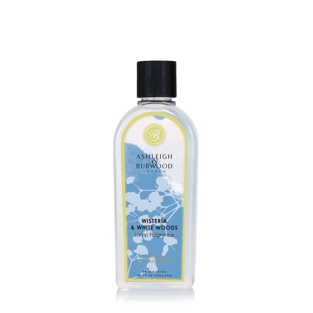 Ashleigh & Burwood London Náplň do katalytické lampy LIFE IN BLOOM - WISTERIA & WHITE WOODS 500 ml
