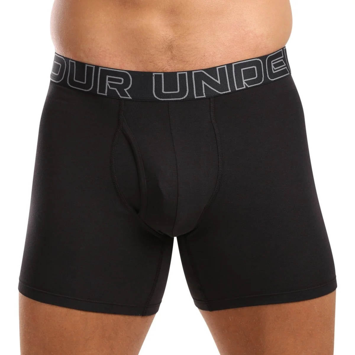 Under Armour 3PACK pánské boxerky černé (1383889 001) L
