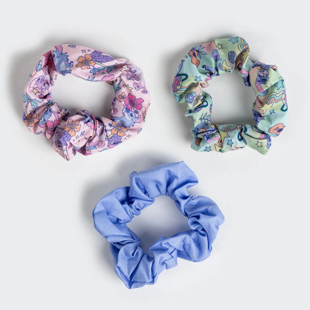 Cerdá Sada gumiček do vlasů scrunchie Stitch 3 ks