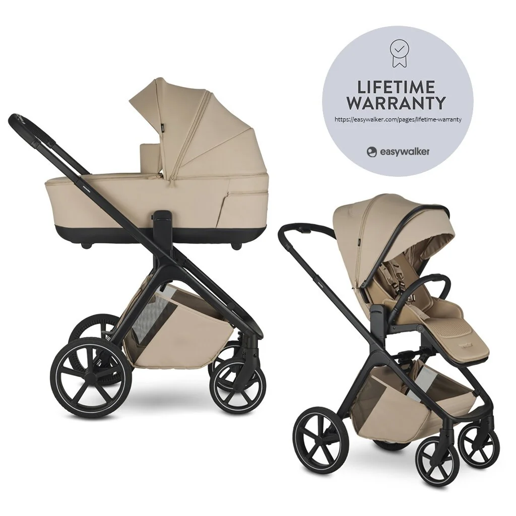 Easywalker Kočárek kombinovaný Zoey Almond Taupe