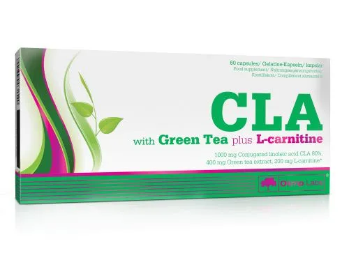 Olimp CLA with green tea plus L-carnitine 60 kapslí