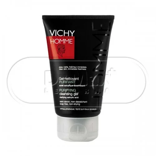 VICHY HOMME Gel Nettoyant čistící gel 125ml