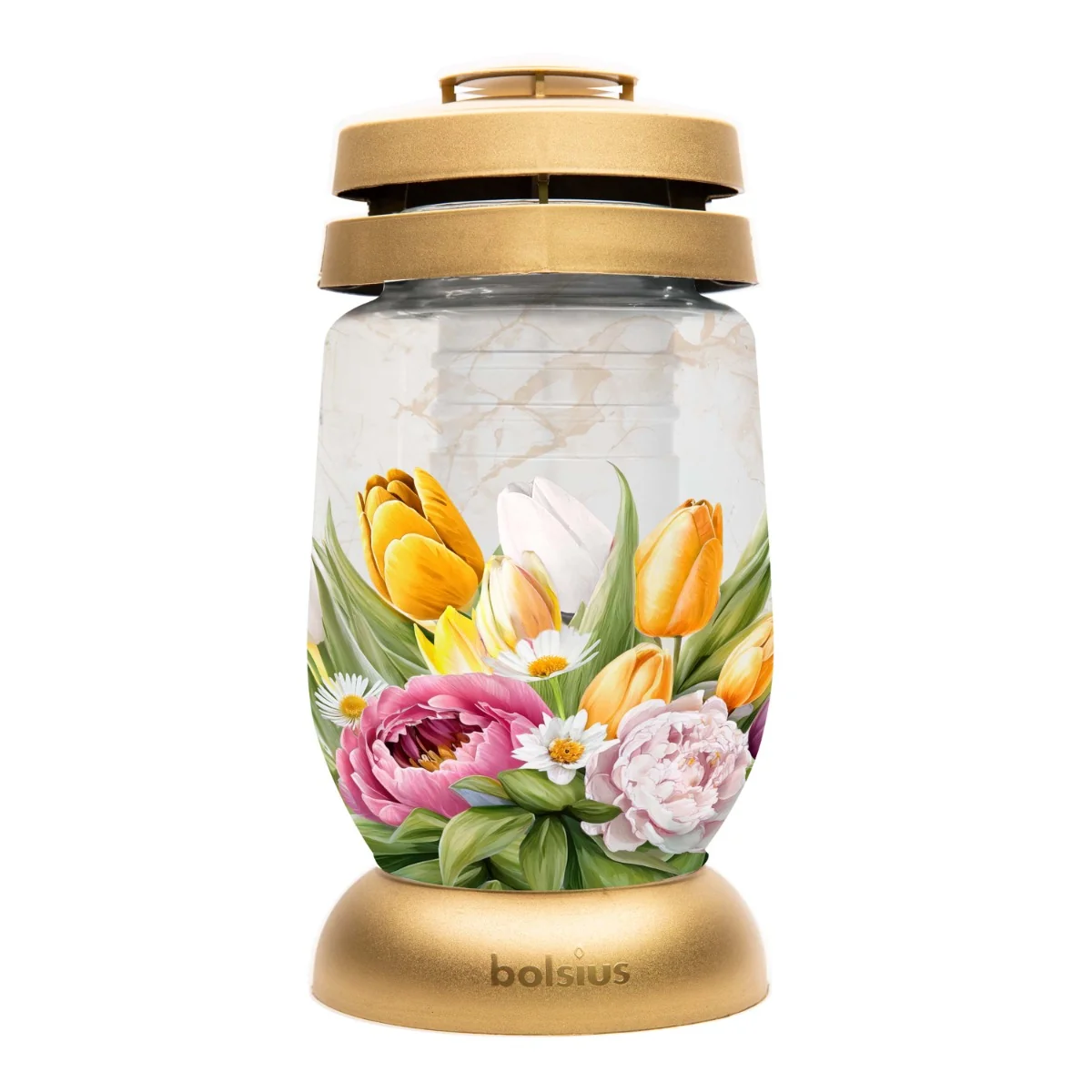 Bolsius Hřbitovní lucerna 22 cm 36 h 1 ks jaro