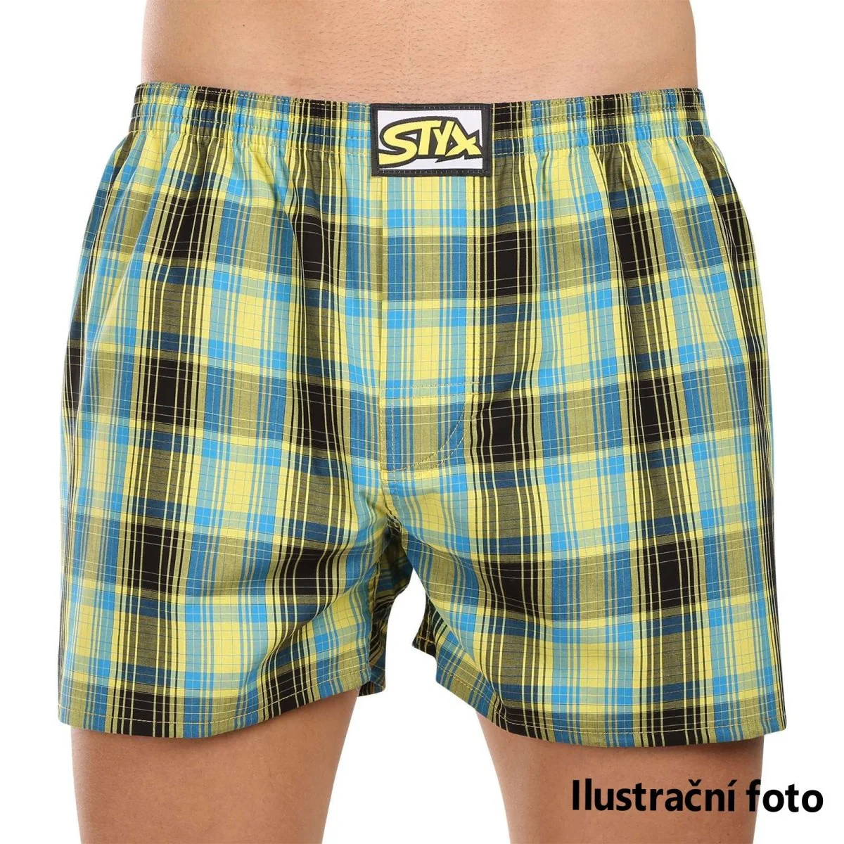 Styx Pánské trenky klasická guma - měsíční roční předplatné L